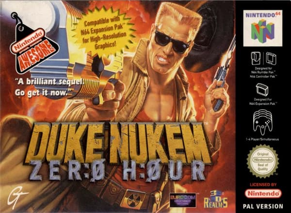 Duke Nukem: Zero Hour - Nintendo 64/N64 - PAL/EUR (KÄYTETTY TAVARA) Endast Kassett