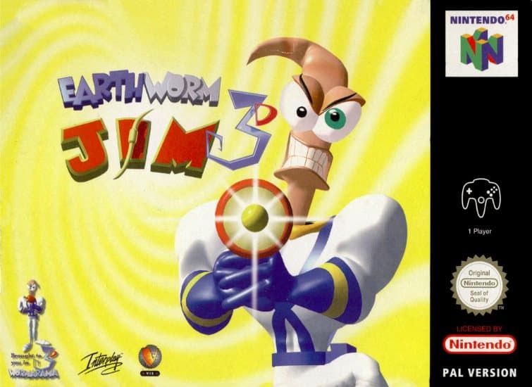 Earthworm Jim 3D - Nintendo 64/N64 - PAL/EUR - Cart Only