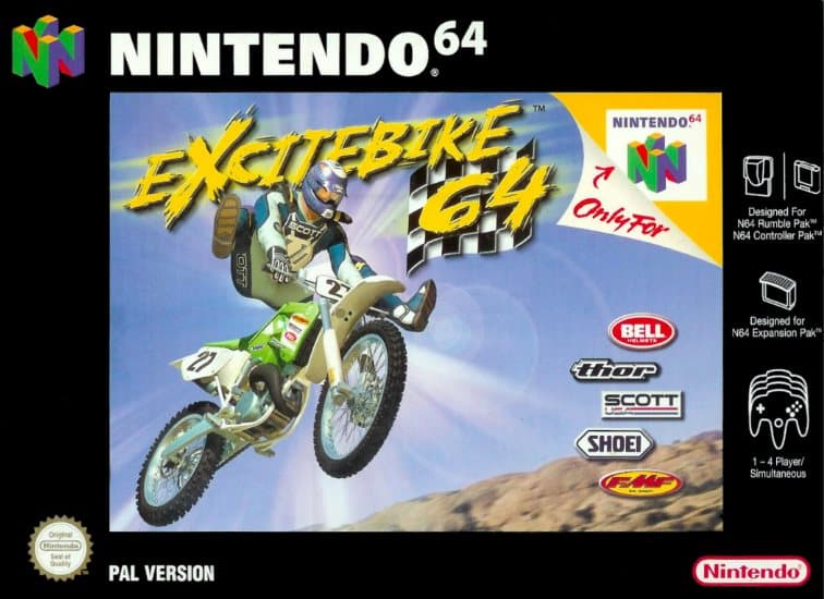 Excitebike 64 - Nintendo 64/N64 - PAL/EUR - Complete (CIB)
