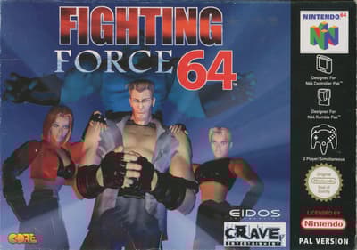 Fighting Force 64 - Nintendo 64/N64 - PAL/EUR - Complete (CIB)