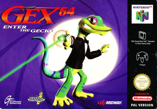Gex 64: Enter the Gecko - Nintendo 64/N64 - PAL/EUR - Cart Only
