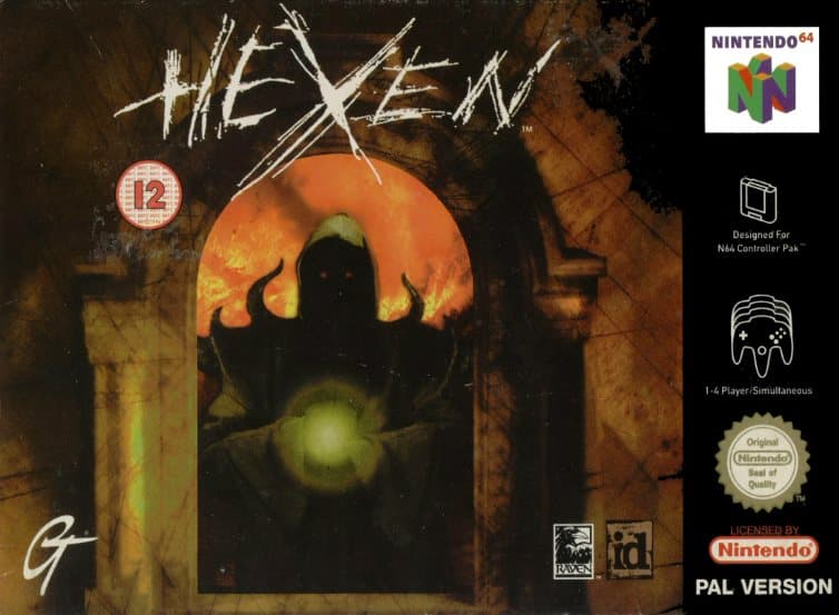 Hexen - Nintendo 64/N64 - PAL/EUR - Complete (CIB)
