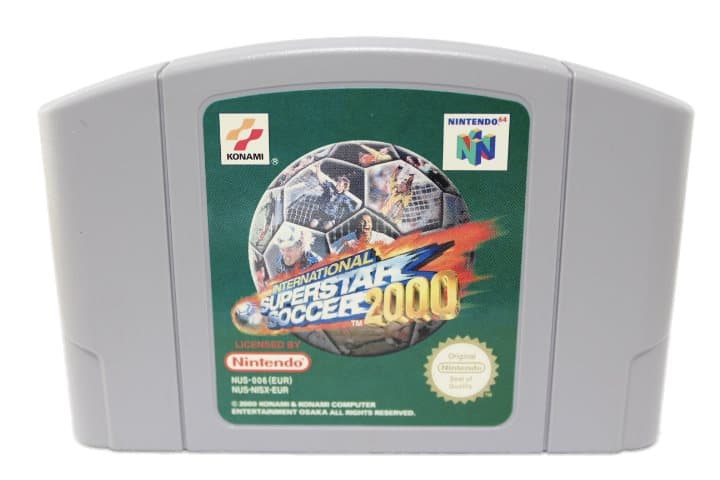 International Superstar Soccer 00 Nintendo 64 N64 Pal Eur Cart Only Cdon International Superstar Soccer 00 Nintendo 64 N64 Pal Eur Cart Only Cdon