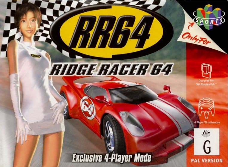 Ridge Racer 64 - Nintendo 64/N64 - PAL/EUR - Complete (CIB)