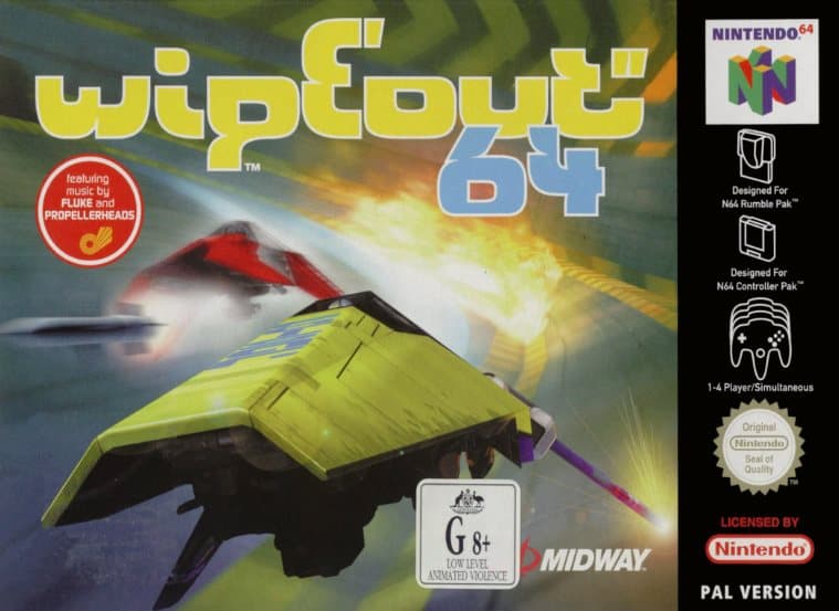 Wipeout 64 - Nintendo 64/N64 - PAL/EUR - Complete (CIB)