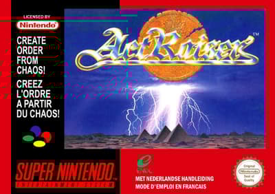 ActRaiser - Supernintendo/SNES - PAL/SCN/EUR - Complete (CIB)