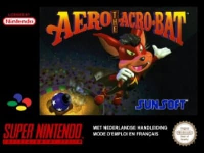 Aero the Acro-Bat - Supernintendo/SNES - PAL/SCN/EUR - Cart Only