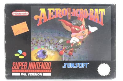 Aero the Acro-Bat - Supernintendo/SNES - PAL/SCN/EUR - Complete (CIB)