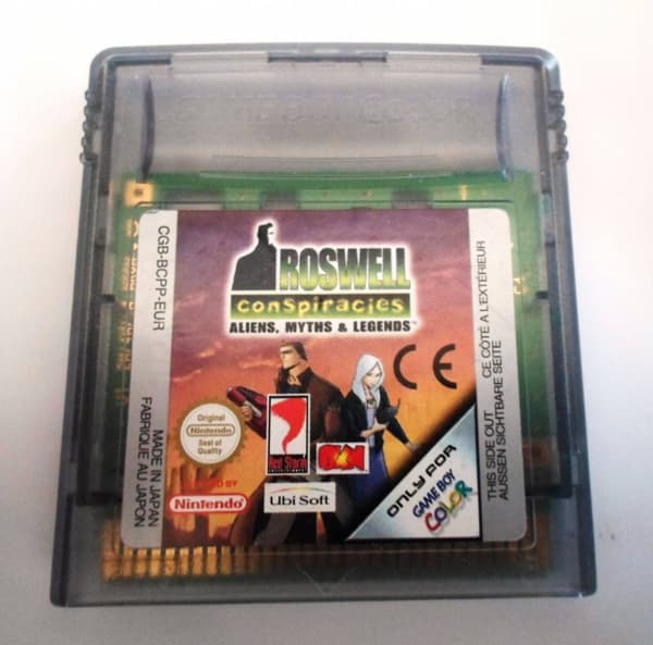 Roswell Conspiracies - Aliens, Myths & Legends - Gameboy Color (brukt)