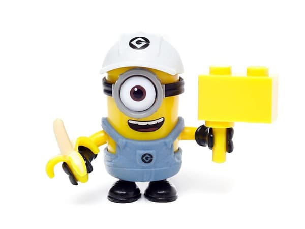 Mega Bloks Despicable Me Stuart Name Builder