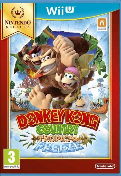 Donkey Kong Country: Tropical Freeze (Selects) (Wii-U)