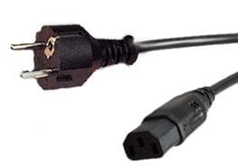 EURO Power Cable for Xbox 360 Slim (KETTLE LEAD) (xbox 360)
