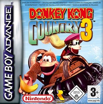 Donkey Kong Country 3 - Gameboy Advance (begagnad)
