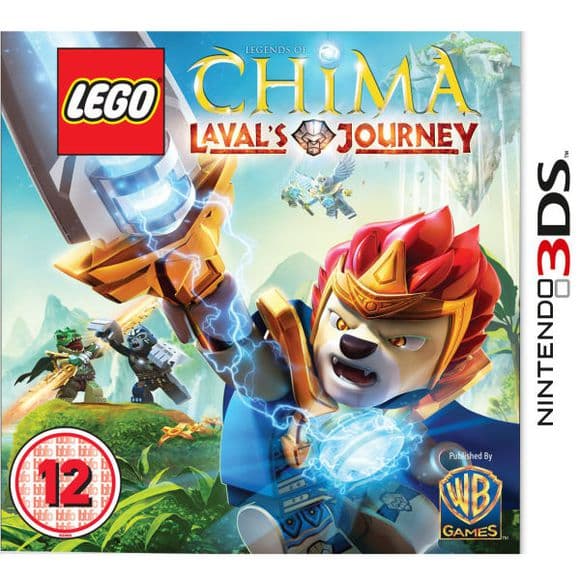 LEGO Legends of Chima Lavals Journey - Nintendo 3DS (brugt)