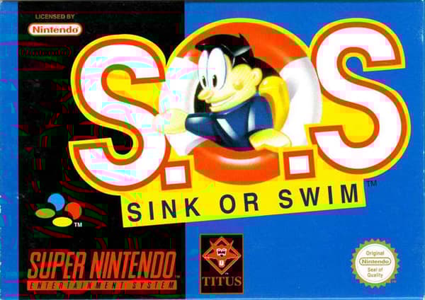 S.O.S - Sink or Swim - Super Nintendo (brugt)