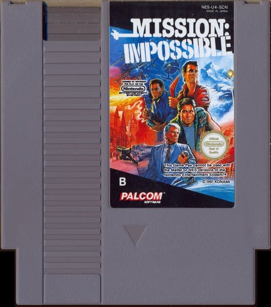 Mission Impossible - SCN - Nintendo 8bit (brukt)