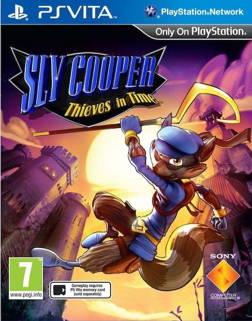 Sly Cooper: Thieves in Time - PS Vita (brukt)
