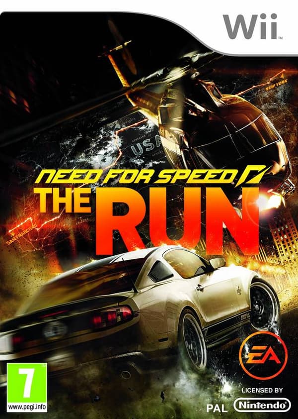 Need for Speed: The Run - Nintendo Wii (brukt)