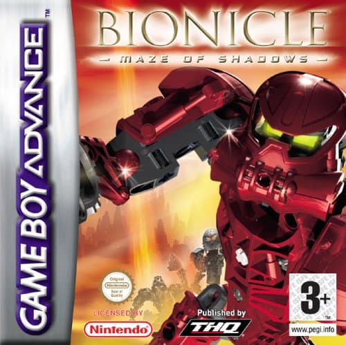 Bionicle: Maze of Shadows (Ny & Inplastad) - Gameboy Advance (brugt)