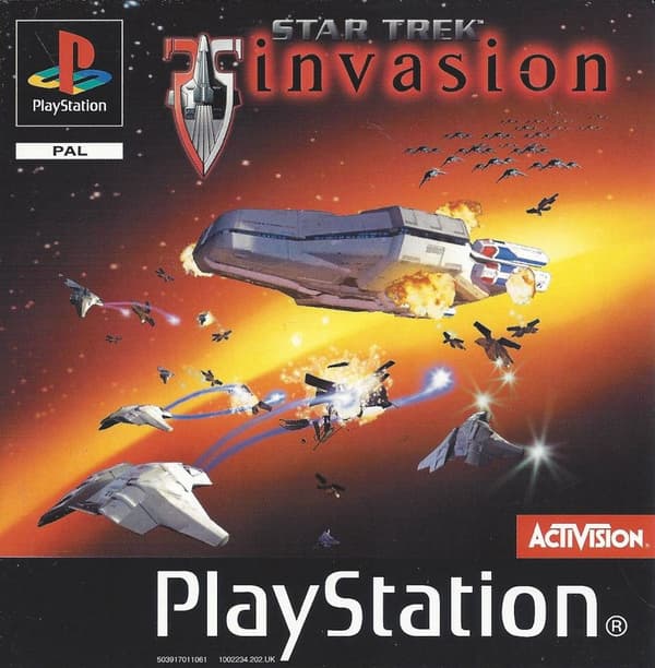 Star Trek Invasion - Mycket Fint Skick - Playstation 1 (brukt)