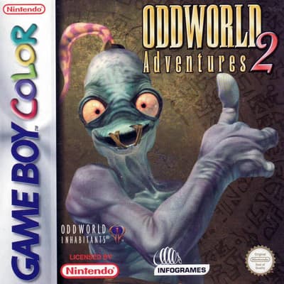 Oddworld Adventures 2 - Gameboy Color (brugt)