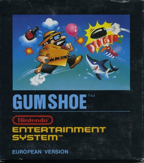 Gum Shoe - SCN (3-skruvar) - Nintendo 8bit (begagnad)