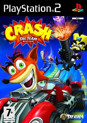 Crash Tag Team Racing - Playstation 2 (brugt)
