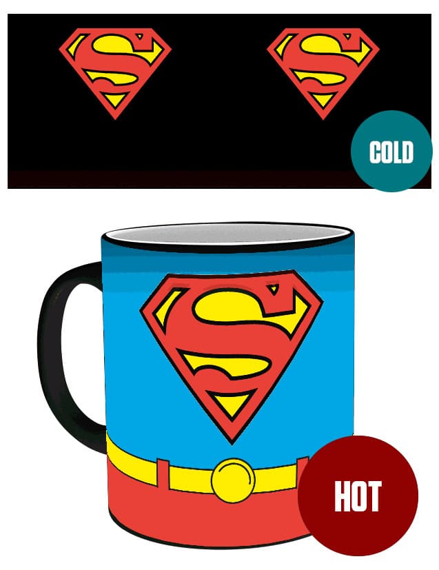 Mugg (Värmereagerande) - DC Comics - Superman Costume (MGH0057) - Merchandise