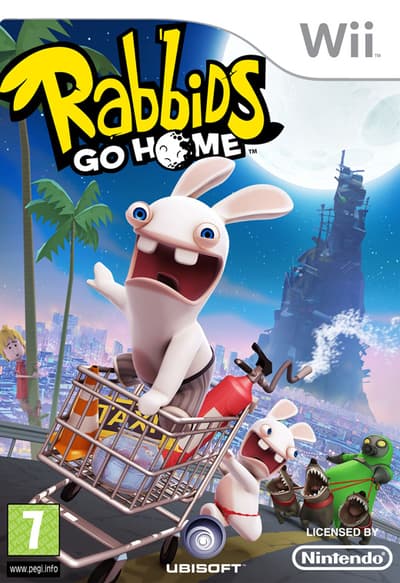 Rabbids Go Home - Nintendo Wii (brukt)