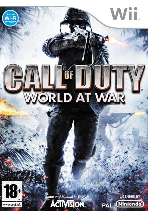 Call of Duty: World at War - Nintendo Wii (brukt)