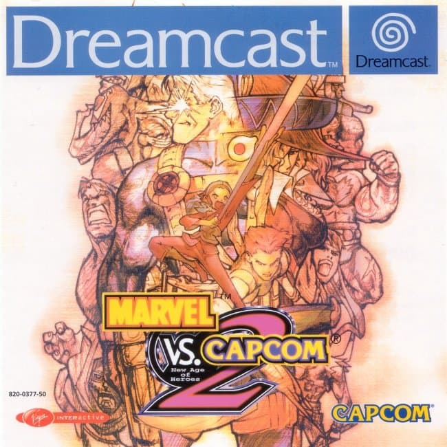 Marvel vs Capcom 2 - Dreamcast (begagnad)