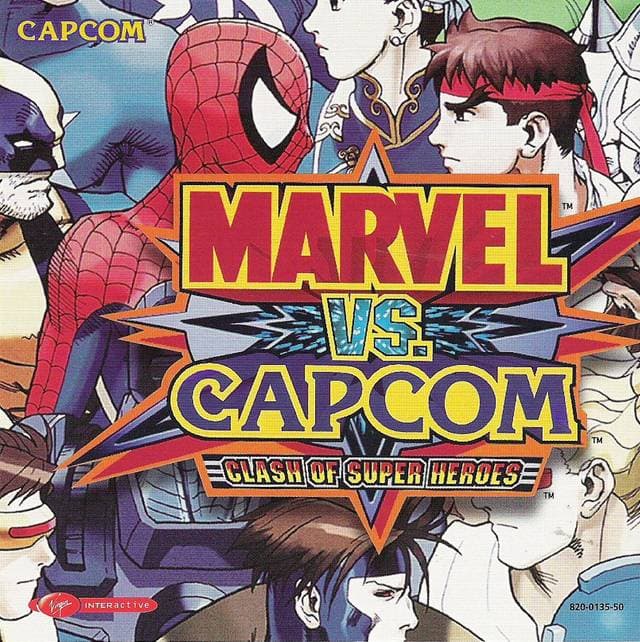 Marvel vs. Capcom: Clash of Super Heroes (Fint Skick!) - Dreamcast (begagnad)