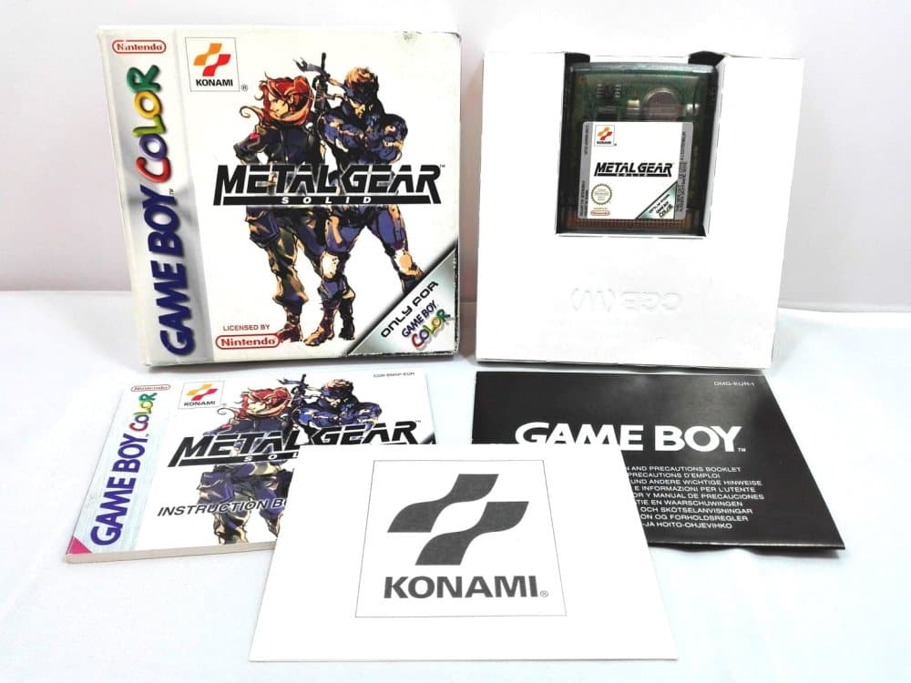Metal Gear Solid - Gameboy Color (begagnad)