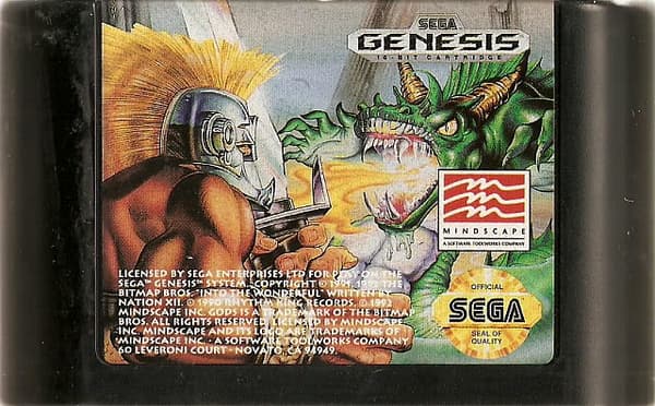 Gods - Megadrive (begagnad)