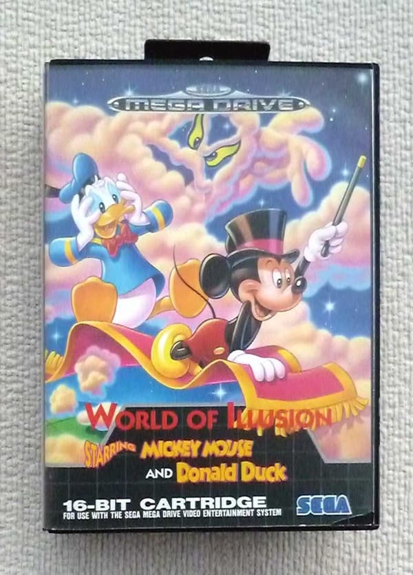 World of Illusion starring Mickey Mouse & Donald Duck - Megadrive (begagnad)