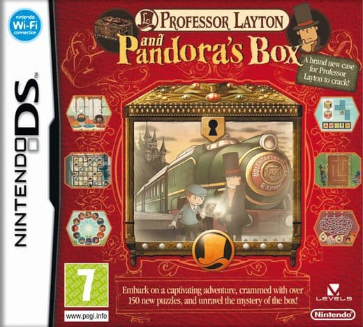 Professor Layton and Pandoras Box - Nintendo DS (kÃ¤ytetty)