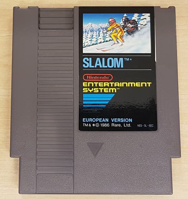 Slalom (3 skruvar) - Nintendo 8bit (brugt)