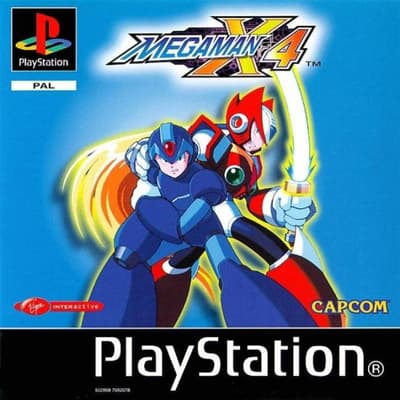 Mega Man X4 - Playstation 1 (brugt)