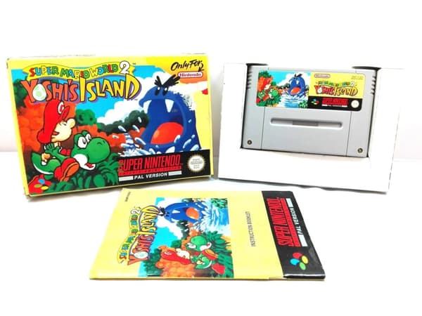 Super Mario World 2: Yoshis Island - SCN - Super Nintendo (begagnad
