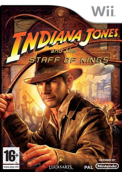 Indiana Jones and the Staff of Kings - Nintendo Wii (brukt)