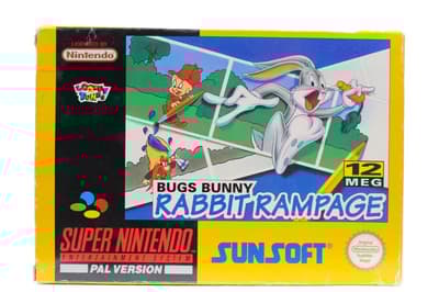 Bugs Bunny Rabbit Rampage - Supernintendo/SNES - PAL/SCN/EUR - Complete (CIB)