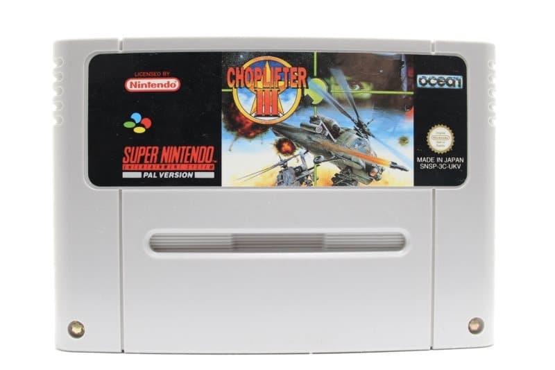 Choplifter III - Supernintendo/SNES - PAL/SCN/EUR - Cart Only