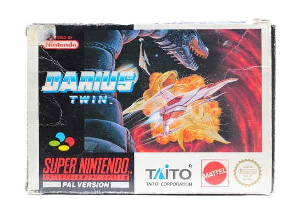 Darius Twin - Supernintendo/SNES - PAL/SCN/EUR - Complete (CIB)