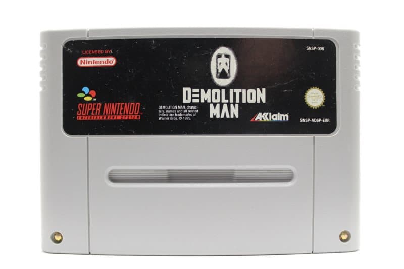 Demolition Man - Supernintendo/SNES - PAL/SCN/EUR - Cart Only