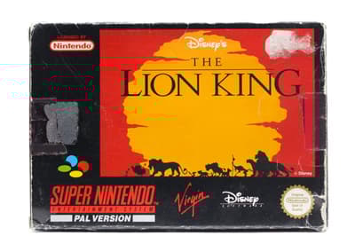 Disney´s The Lion King - Supernintendo/SNES - PAL/SCN/EUR - Complete (CIB)