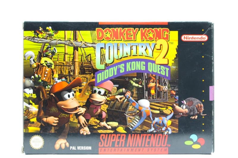 Donkey Kong Country 2: Diddy´s Kong Quest - Supernintendo/SNES - PAL/SCN/EUR - Complete (CIB)
