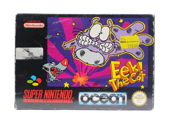 Eek! The Cat - Supernintendo/SNES - PAL/SCN/EUR (Begagnad)