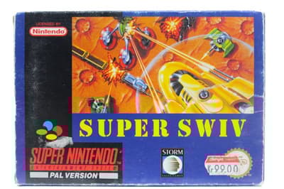 Super Swiv - Supernintendo/SNES - PAL/SCN/EUR - Complete (CIB)