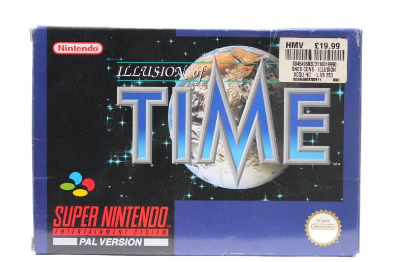 Illusion of Time - Supernintendo/SNES - PAL/SCN/EUR - Complete (CIB)