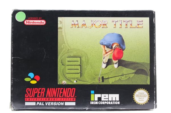 Major Title - Supernintendo/SNES - PAL/SCN/EUR (Begagnad)